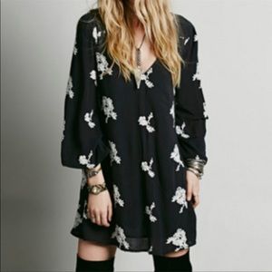 Free People Austin Embroidered Bohemian Dress
